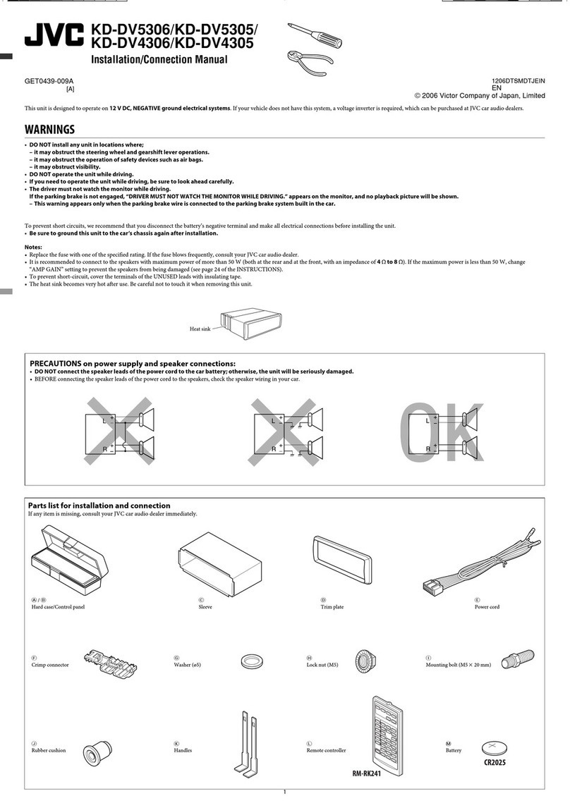 JVC KD-DV5306 Guide