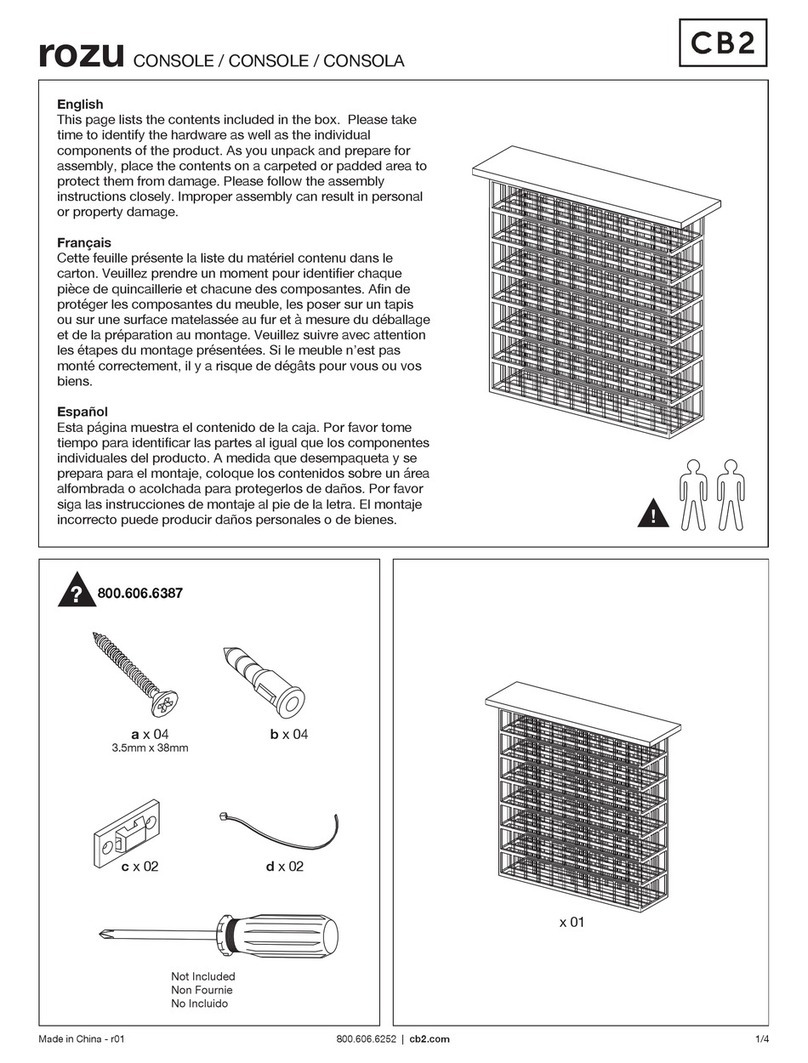 CB2 rozu User manual