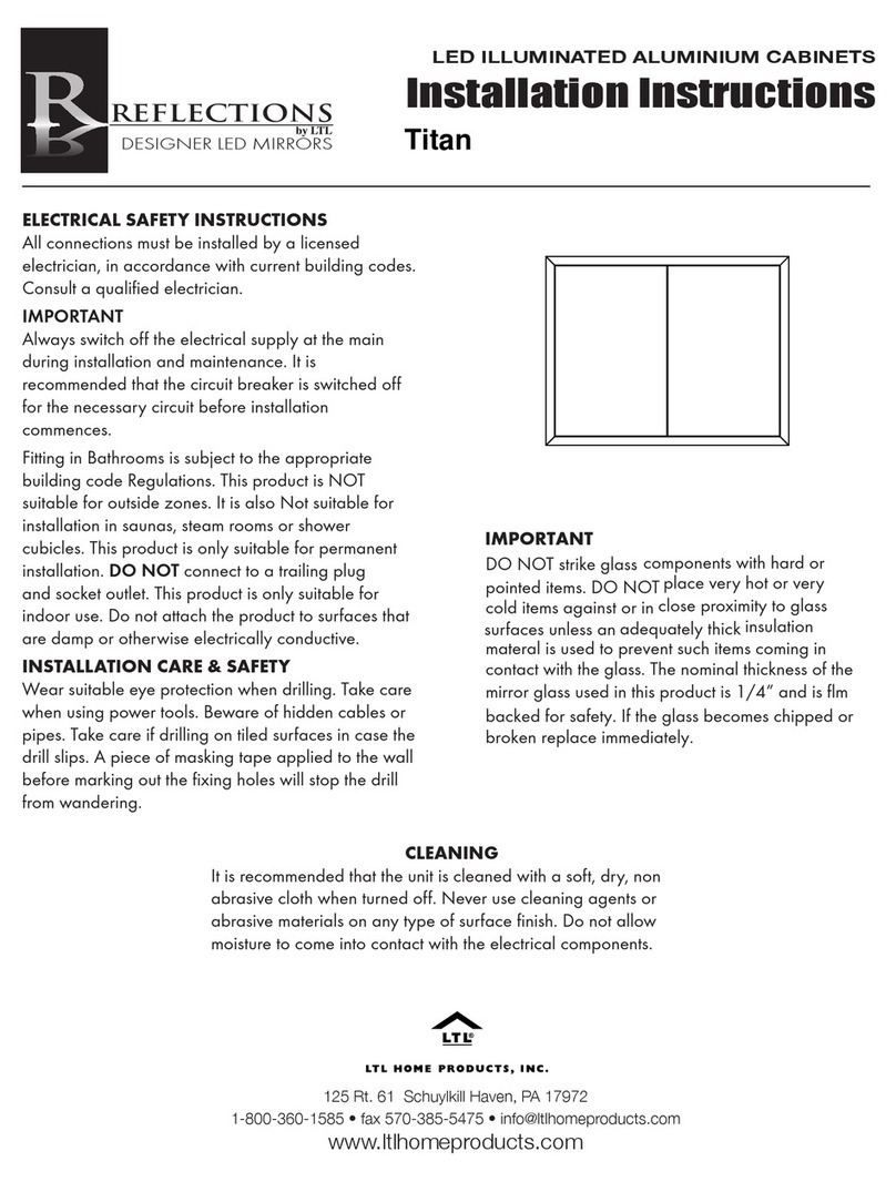 Reflections Titan installation instructions