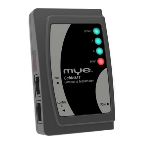 MYE MWCS-AT9-CXA Installation MYE MWCS-AT9-CXA Installation