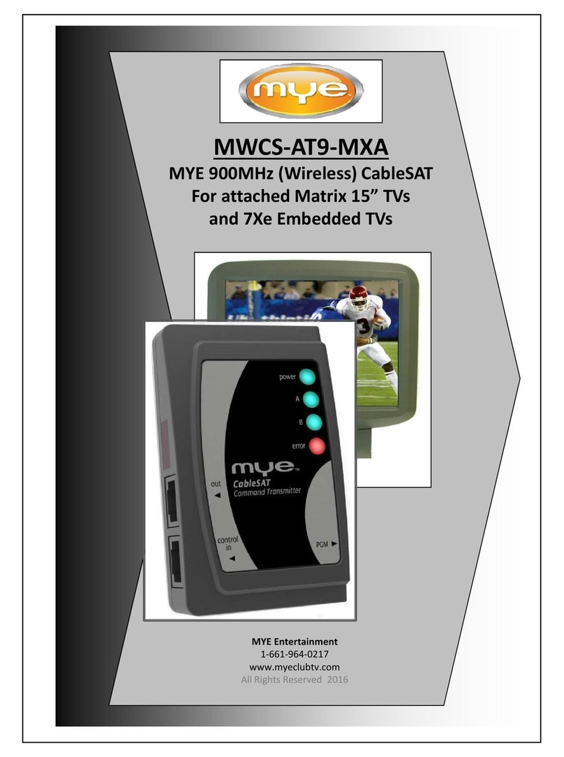 MYE MWCS-AT9-MXA manual