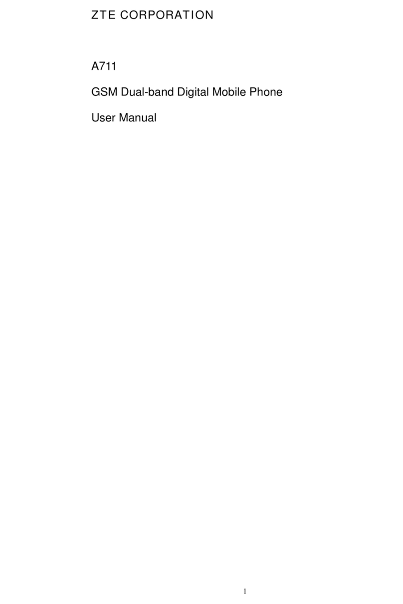 Zte A711 user manual