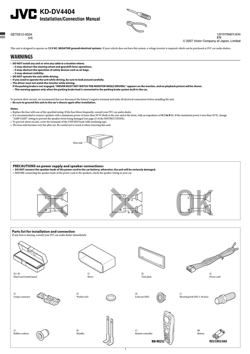 JVC KD-DV4404 Guide