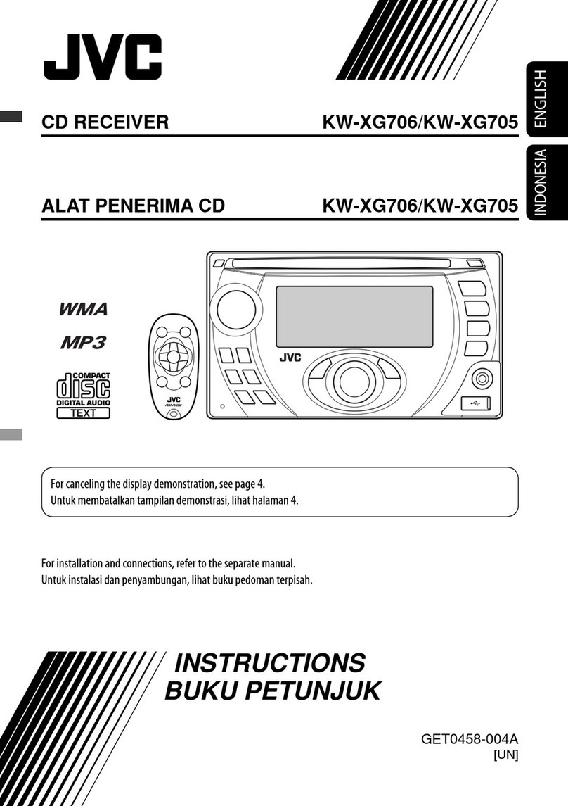JVC KW-XG706 User manual