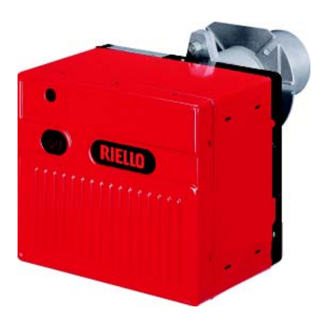 Riello 40 FS8 Quick start guide
