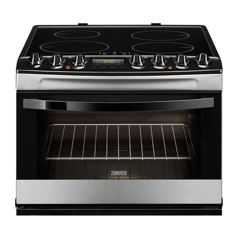 Zanussi ZCI68330BA User manual
