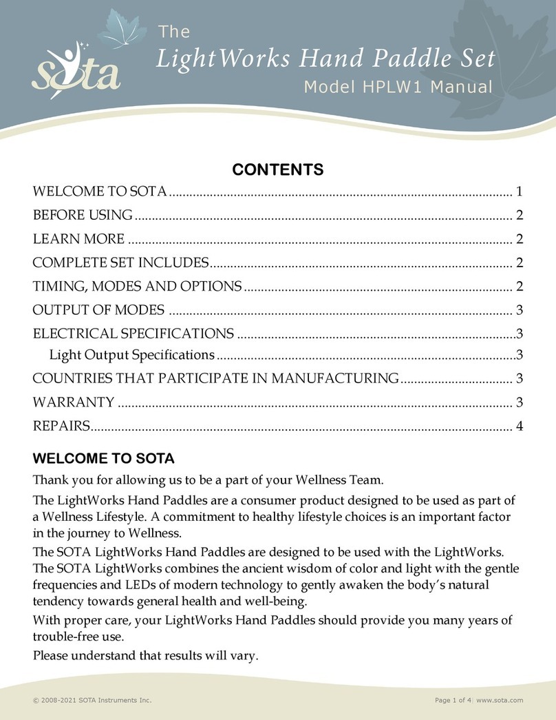 Sota HPLW1 manual