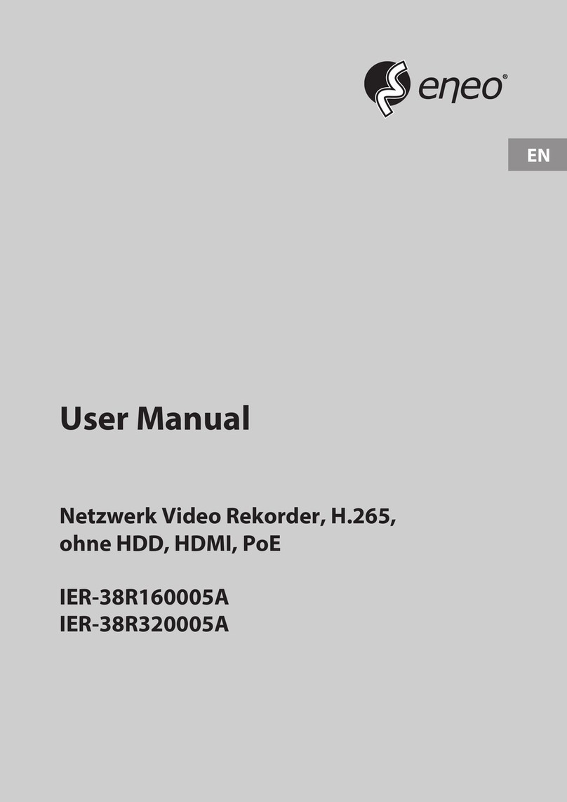 Eneo IER-38R160005A User manual