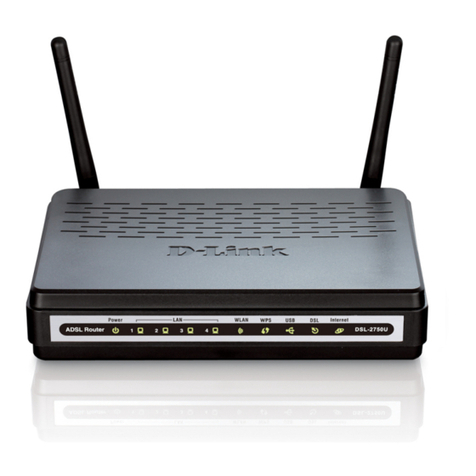 D-Link DSL-2750U User manual