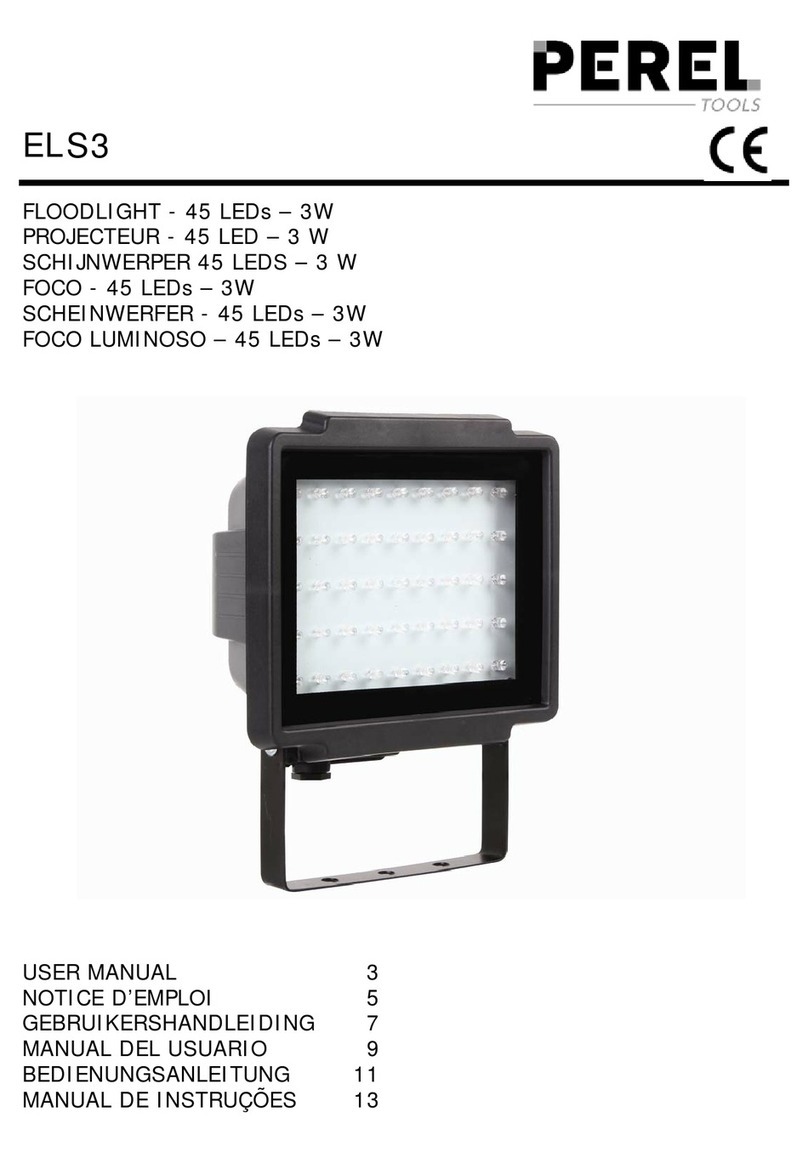 Perel ELS3 User manual