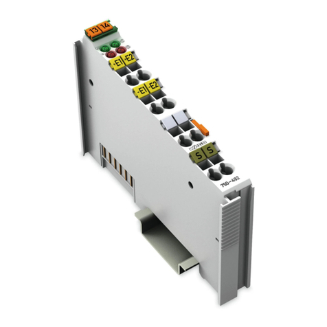 WAGO 750-492 User manual