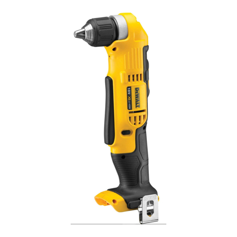DeWalt XR Li-Ion DCD720 Original instructions DeWalt XR Li-Ion DCD720 Original instructions