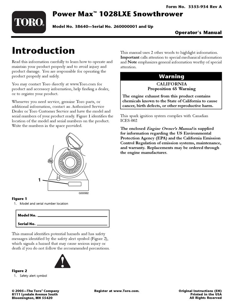 Toro 38640 User manual