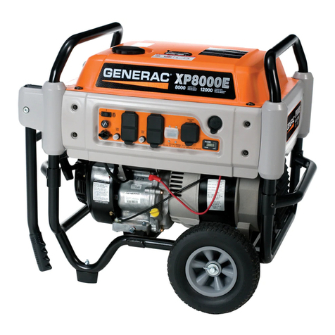 Generac Power Systems XP8000E User manual