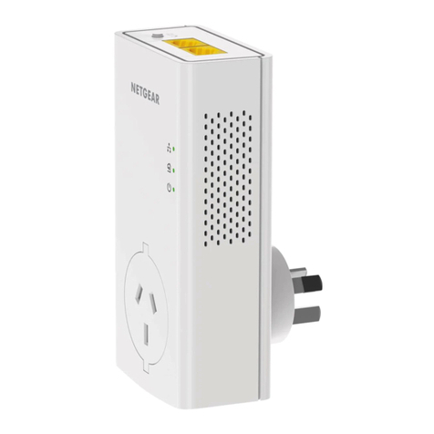 NETGEAR PowerLINE 2000 User manual