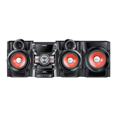 Samsung MX-D730D User manual