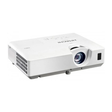 Hitachi CP-WX2542WN User manual