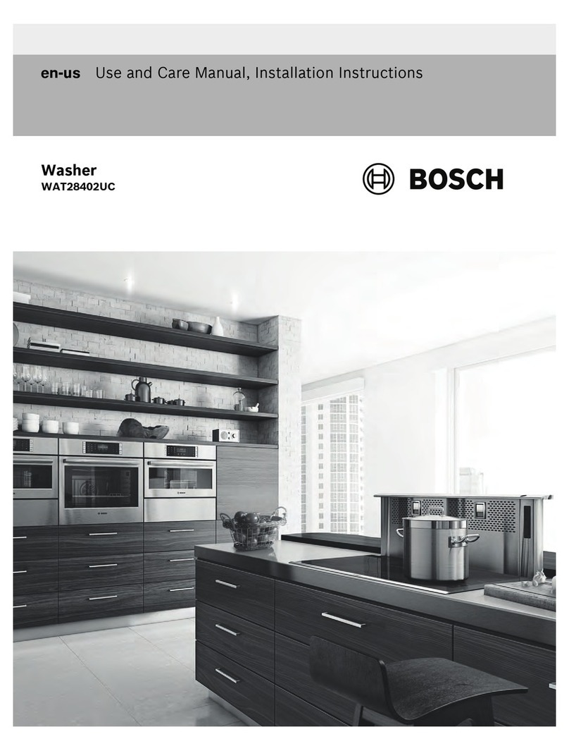 Bosch WAT28402UC User manual