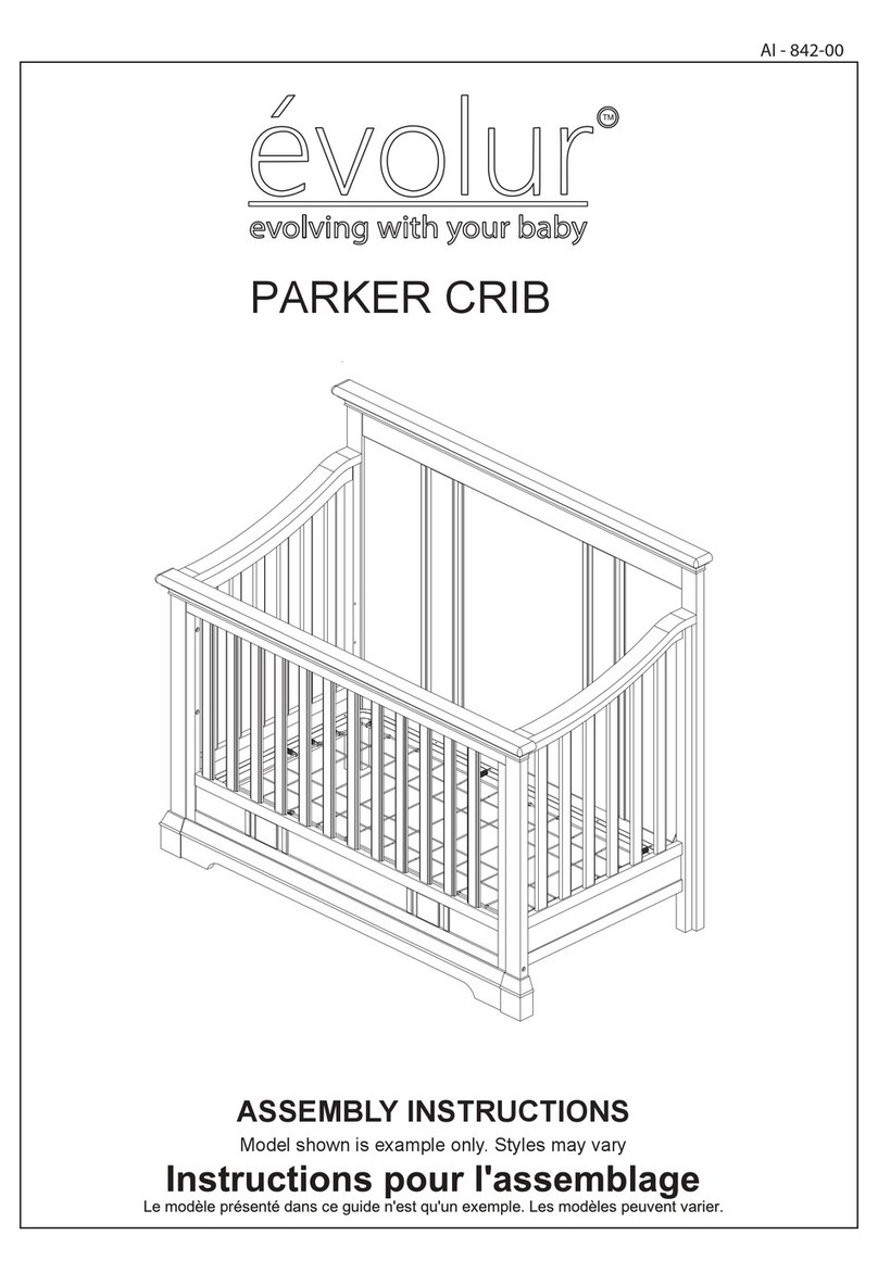 Evolur PARKER Assembly instructions