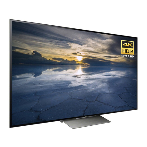 Sony Bravia XBR-75Z9D User manual