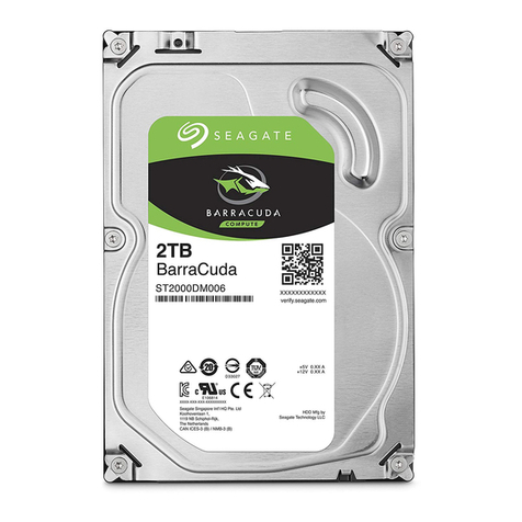 Seagate ST3000DM008 User manual