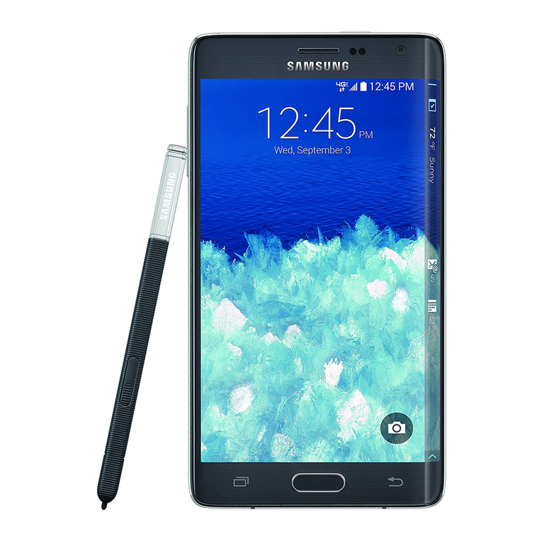 Samsung Galaxy Note Edge Operating manual