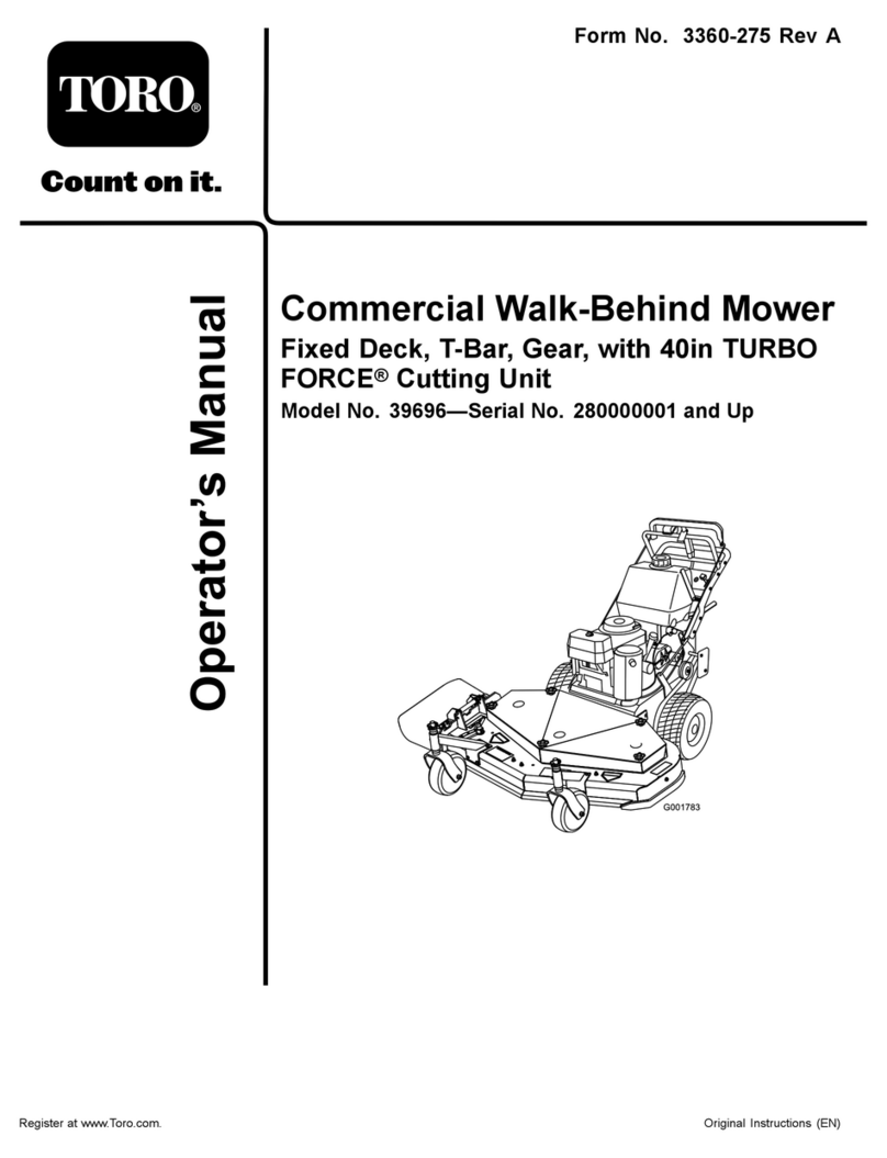Toro 39696 User manual