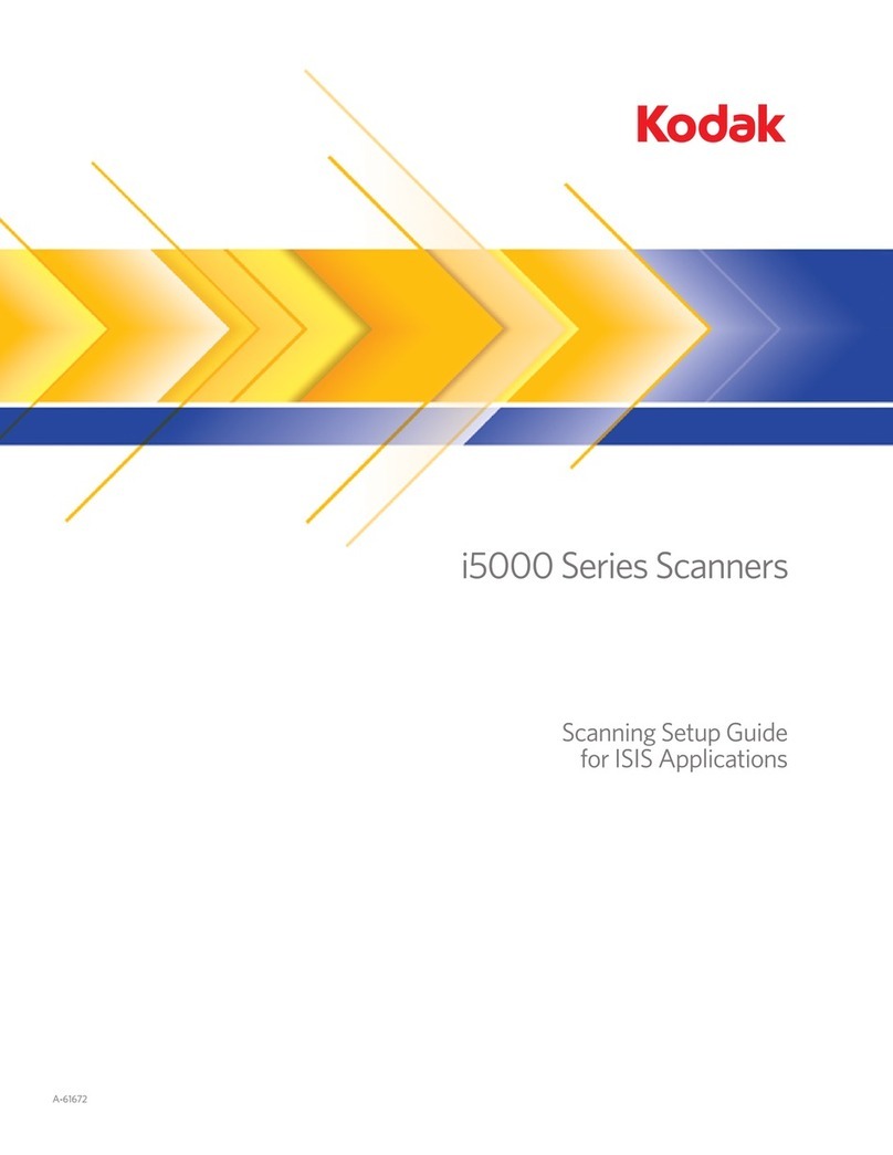 Kodak i5000 Series User manual Kodak i5000 Series User manual