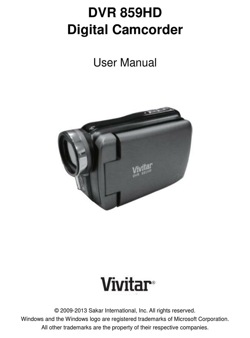 Vivitar DVR 859HD user manual