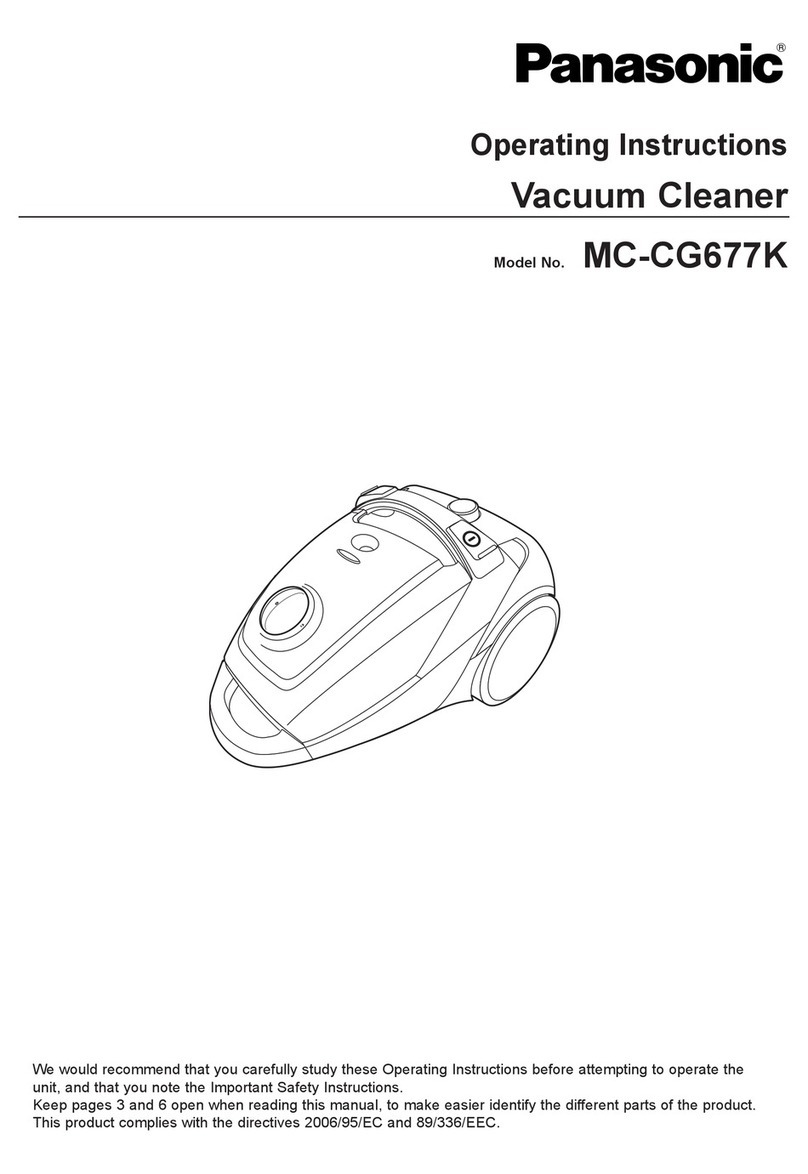 Panasonic MC-CG677K User manual