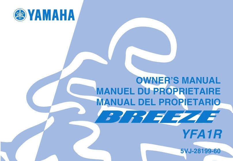 Yamaha BREEZE YFA1R User manual