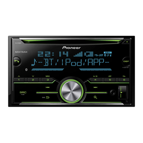 Pioneer FH-X789BT User manual