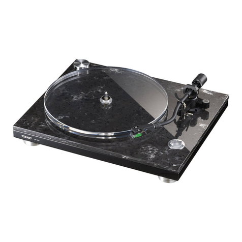 Teac TN-570 owner's manual