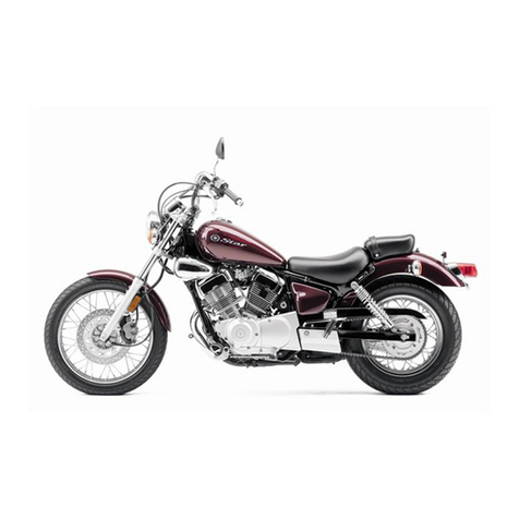 Yamaha 2008 XV250X User manual