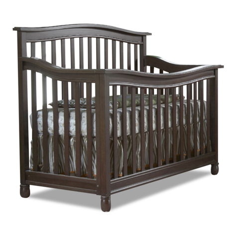 PALI Wendy Forever Crib Assembly instruction