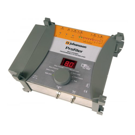 Johansson 6600 user manual