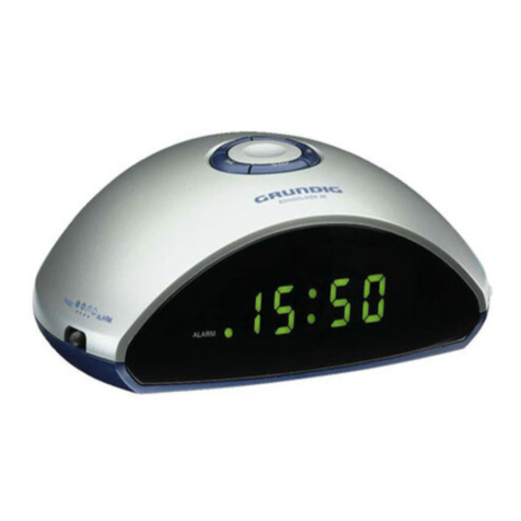 Grundig Sonoclock 30 SC 3340 LW Technical manual