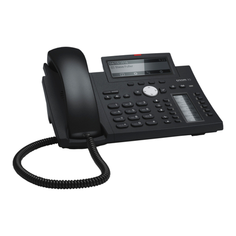 Snom D345 User manual