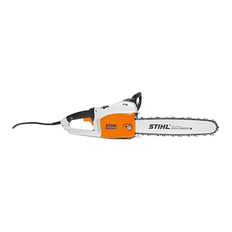 Stihl MSE 250 C User manual Stihl MSE 250 C User manual