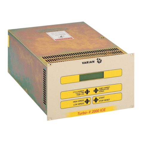 Varian Turbo-V 2000 ICE instruction manual