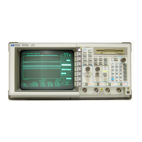 HP 54520 Series User manual