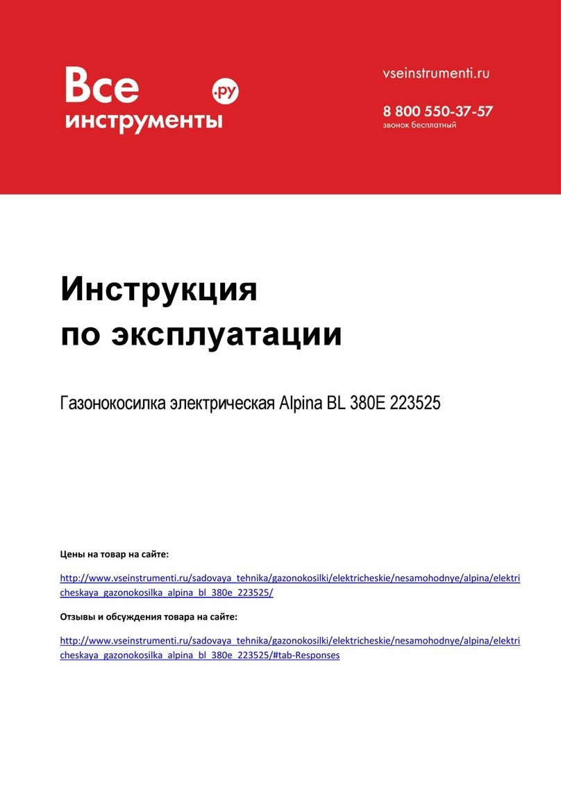 GGP ITALY SPA E300 Operator's manual