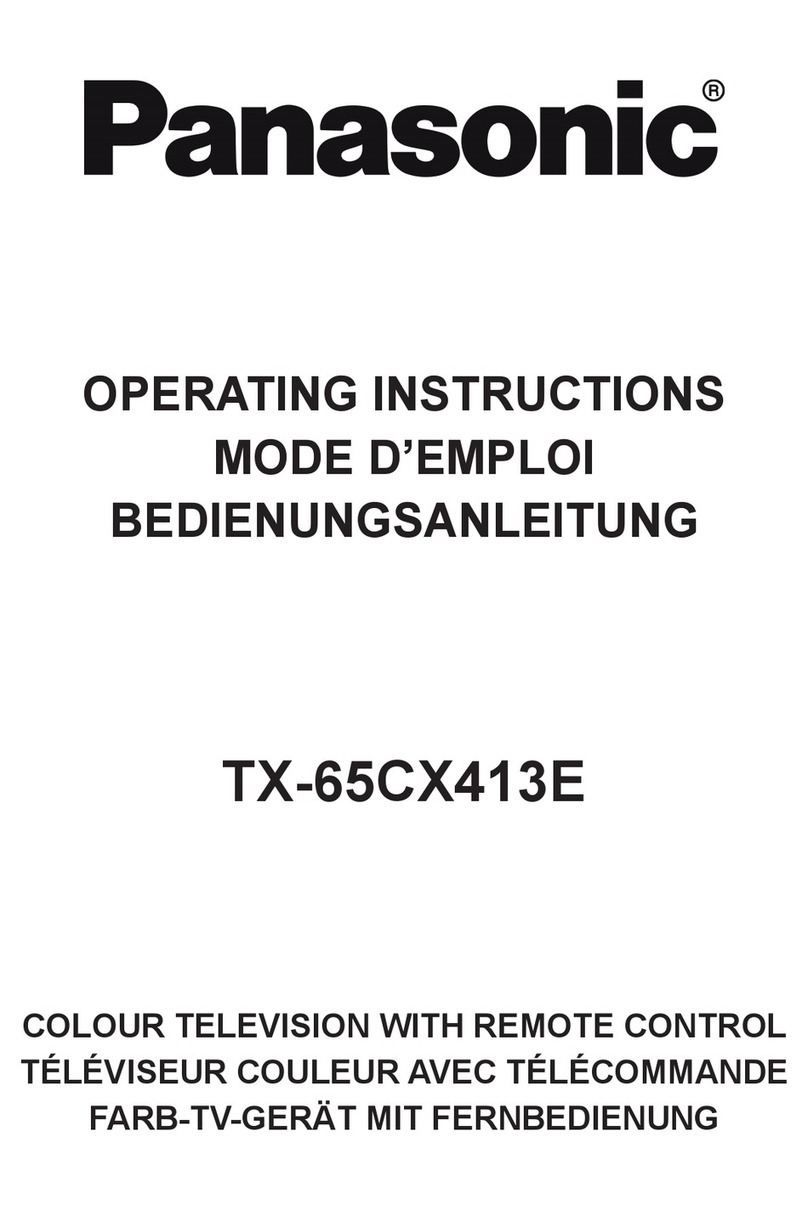 Panasonic TX-65CX413E operating instructions