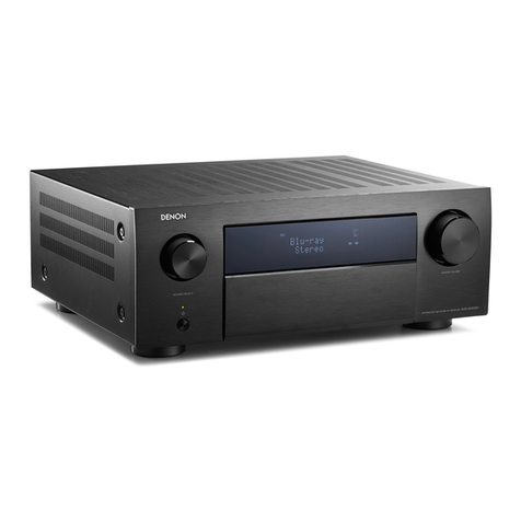 Denon AVR-X4500H owner's manual