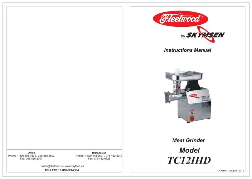 Skymsen Fleetwood TC12IHD User manual