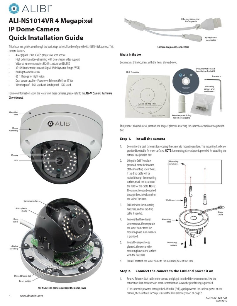ALIBI ALI-NS1014VR User manual