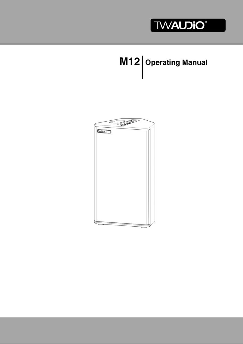 TW Audio M12 operating manual