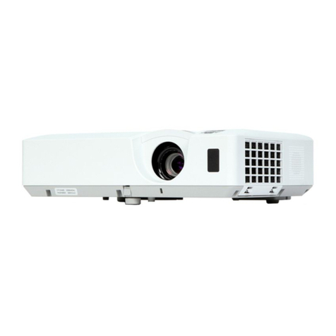 Hitachi CP-EX400 user manual