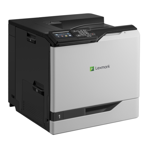 Lexmark C6100 Series User manual