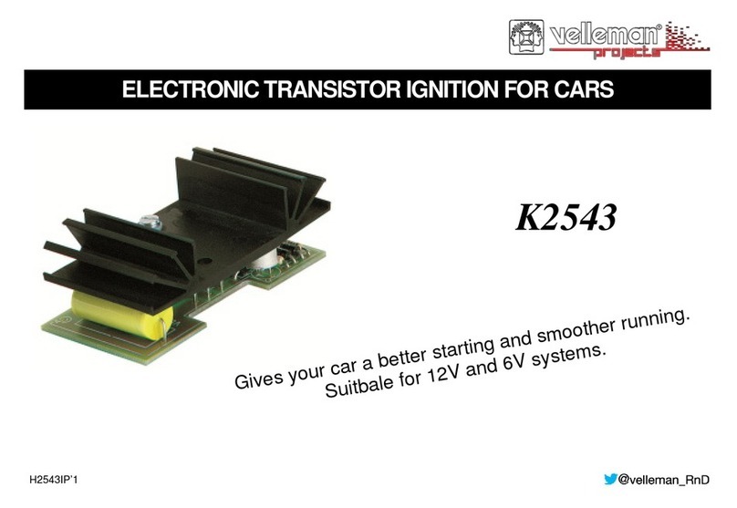 Velleman High-Q Velleman-kit K2543 Illustrated manual